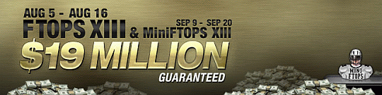 MiniFTOPS at Full Tilt Poker, Qualifiers are Running, Join Here