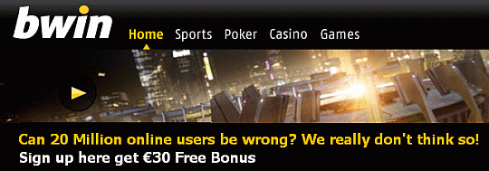 Bwin Sports - Can 20 million online users be wrong?