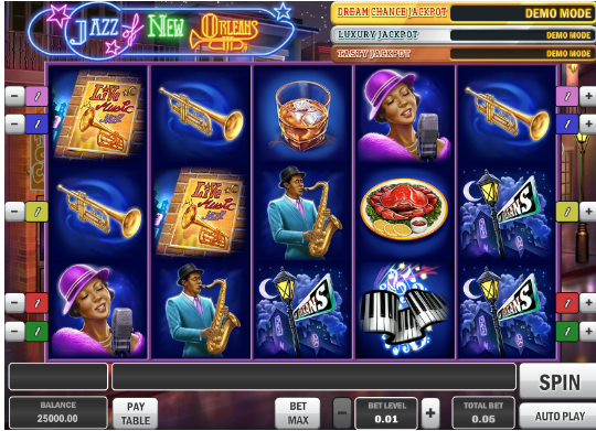 Jazz of New Orleans Slot image new