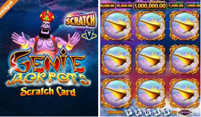 Genie Jackpots scratchcard image